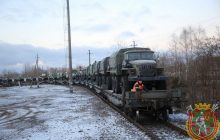 "Союзная решимость": российские военные начали прибывать в Беларусь на учения (видео)