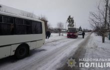 На Харьковщине столкнулись два автобуса: есть пострадавшие (фото)