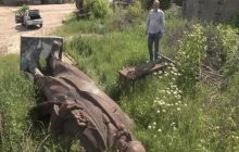 Металлолом почти за 400 тысяч: под Черниговом на аукцион выставили памятник Ленина