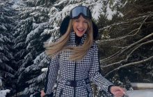 Леся Никитюк укатила в Буковель и готовится разбогатеть на криптовалюте (видео)