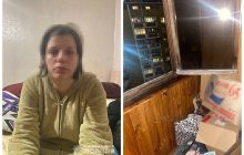 В Киеве женщина хотела прыгнуть с 12-го этажа с 3-летним сыном на руках (фото, видео)