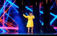 До далекобійниці вийшли на сцену всі тренери "Голосу країни-12" (фото, відео)