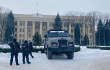 На Херсонщині попрощалися із загиблими під час стрілянини у Дніпрі нацгвардійцями