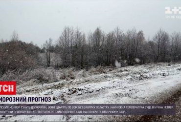 Прогноз погоды: морозы ударят по всем областям Украины