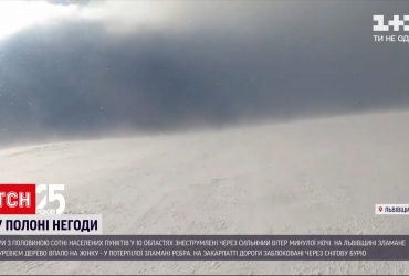 Погода в Украине: по всем регионам объявлено штормовое предупреждение из-за шквального ветра