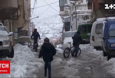 На Ближнем Востоке жалуются на аномально холодную погоду
