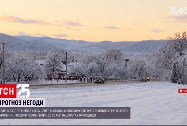 Сегодня на юге, востоке и в центре страны прогнозируют метели