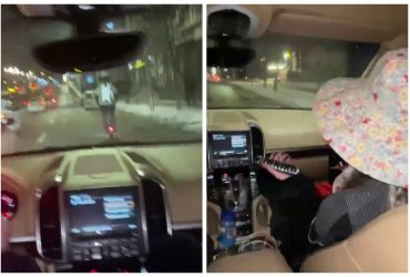 Пили пиво и гоняли по городу: скандальная блогерша попала в ДТП, сбили мужчину (видео)