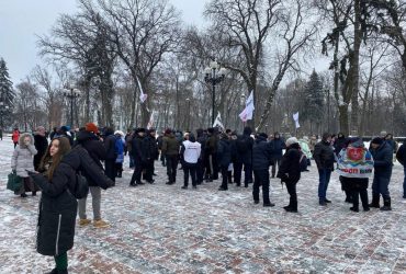 ФОПы второй день протестуют под Радой