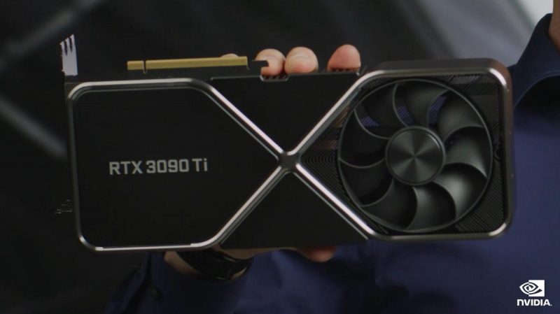 RTX 3090 Ti – самая быстрая игровая видеокарта современности / фото NVIDIA