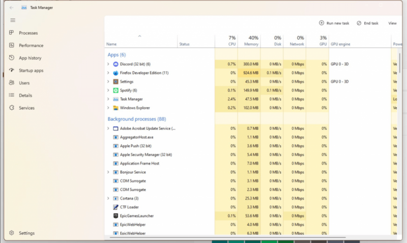 В Windows 11 нашли значительный апдейт / скриншот Gustave Monce / Discord