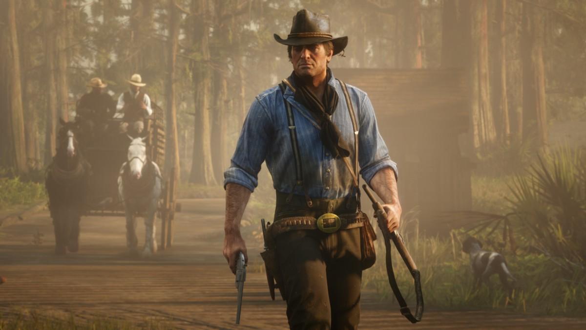 Игрок увидел на месте преступления в Red Dead Redemption 2 невероятно жуткий баг / фото Medium