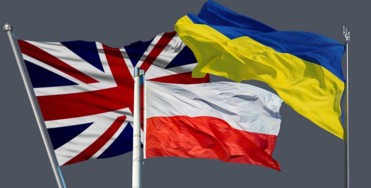 Новый формат политического сотрудничества в Европе между Украиной, Британией и Польшей / коллаж УНИАН