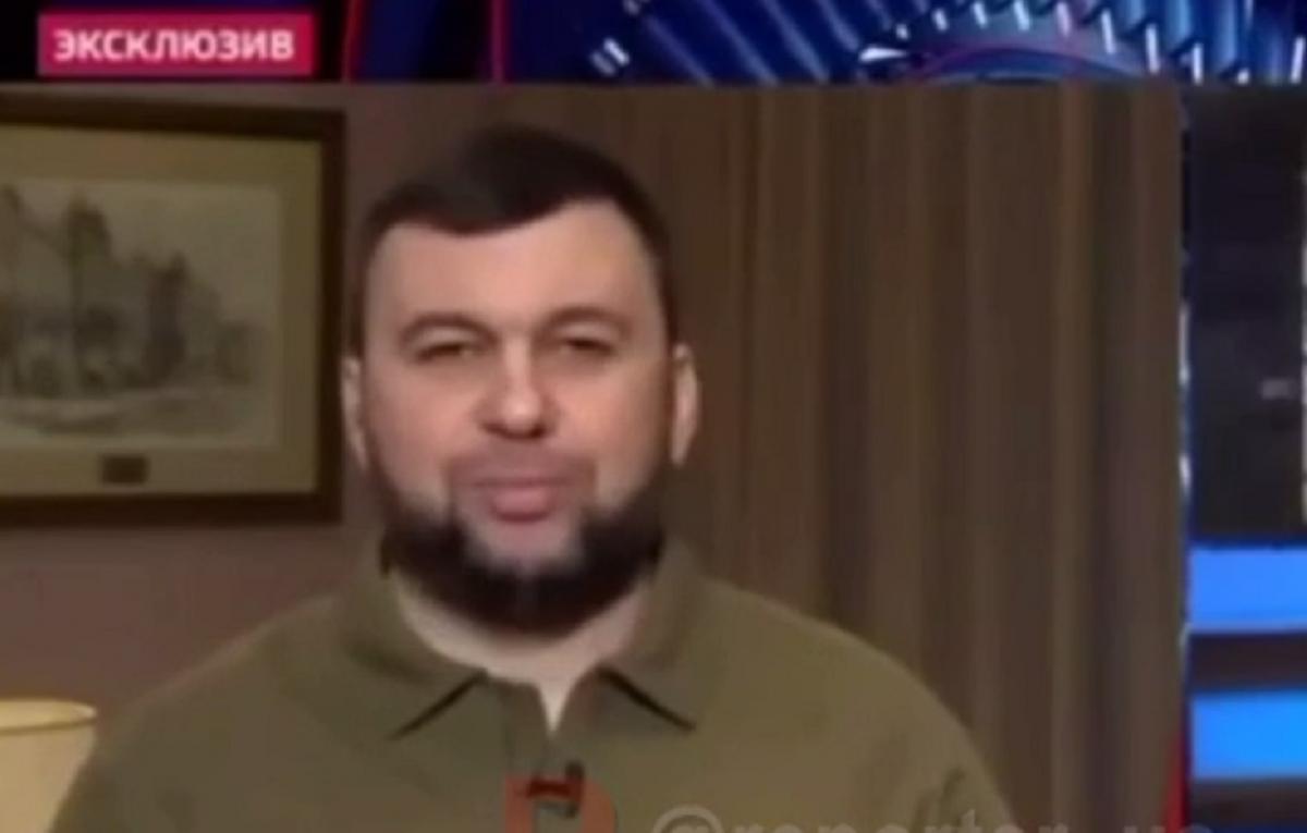 Подконтрольный Кремлю боевик не выдержал вопроса пропагандистки / скриншот Подконтрольный Кремлю боевик не выдержал вопроса пропагандистки / скриншот