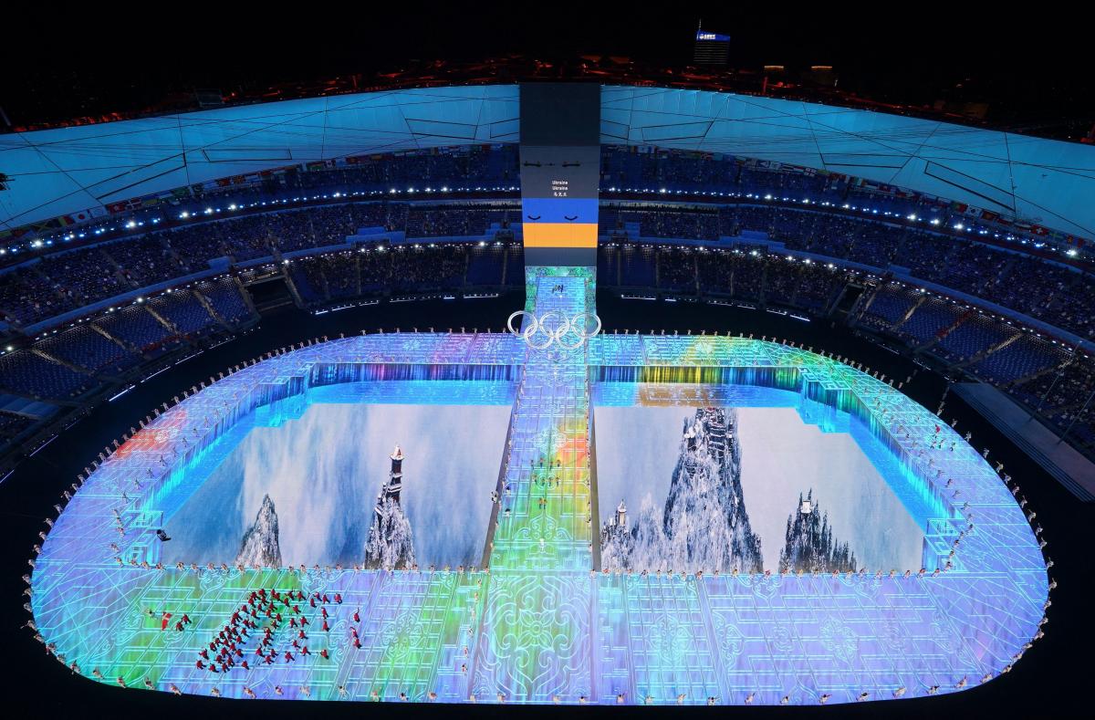 Торжественная церемония открытия Олимпийских игр-2022 / фото REUTERS