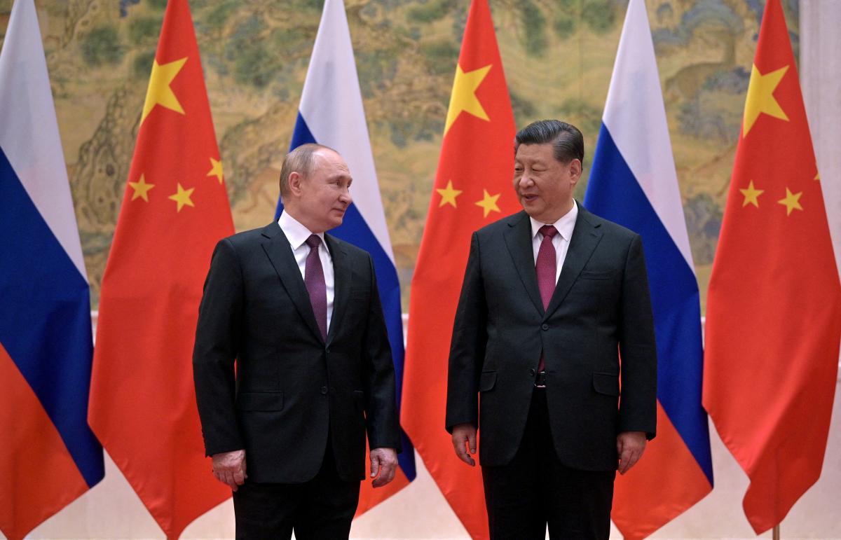 Xi and Putin met in Moscow / photo REUTERS