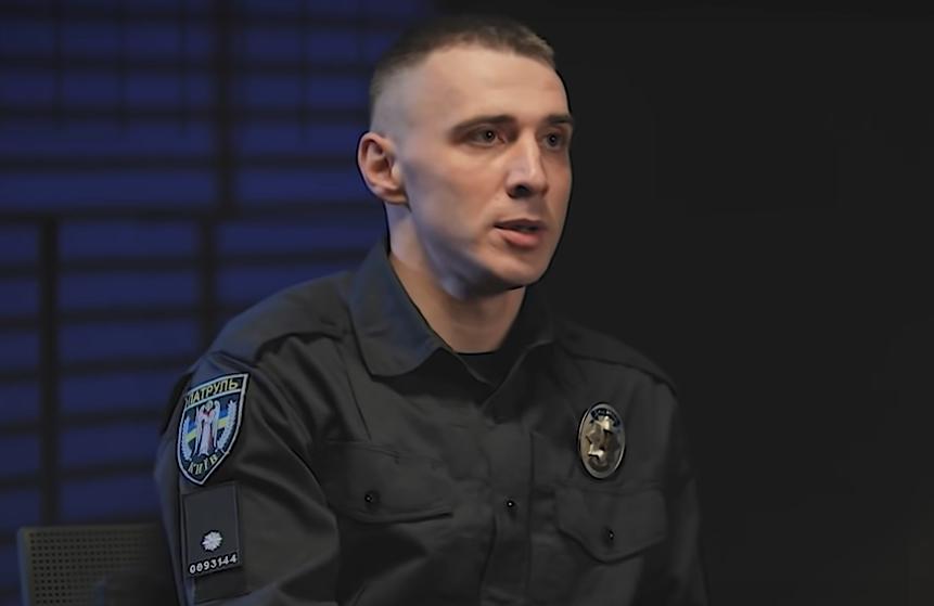 Патрульный Сергей Петрик пришел на допрос в ГБР / скриншот сюжета УП Патрульный Сергей Петрик пришел на допрос в ГБР / скриншот сюжета УП
