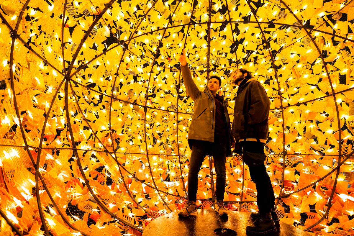 Фестиваль світла в Копенгагені 2022 / фото REUTERS