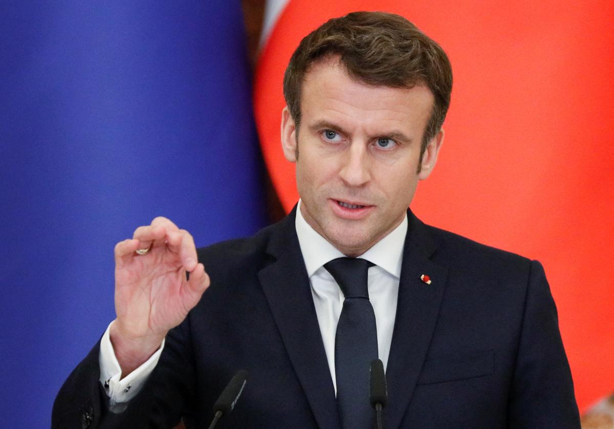 Макрон заявил, что с Россией нужно говорить, но на условиях Украины / фото REUTERS Макрон заявил, что с Россией нужно говорить, но на условиях Украины / фото REUTERS