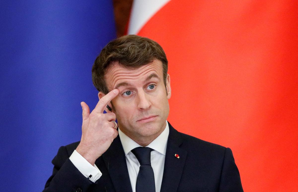 After Macron's conversation with Putin, Russia accused France of inciting Nazism / photo REUTERS