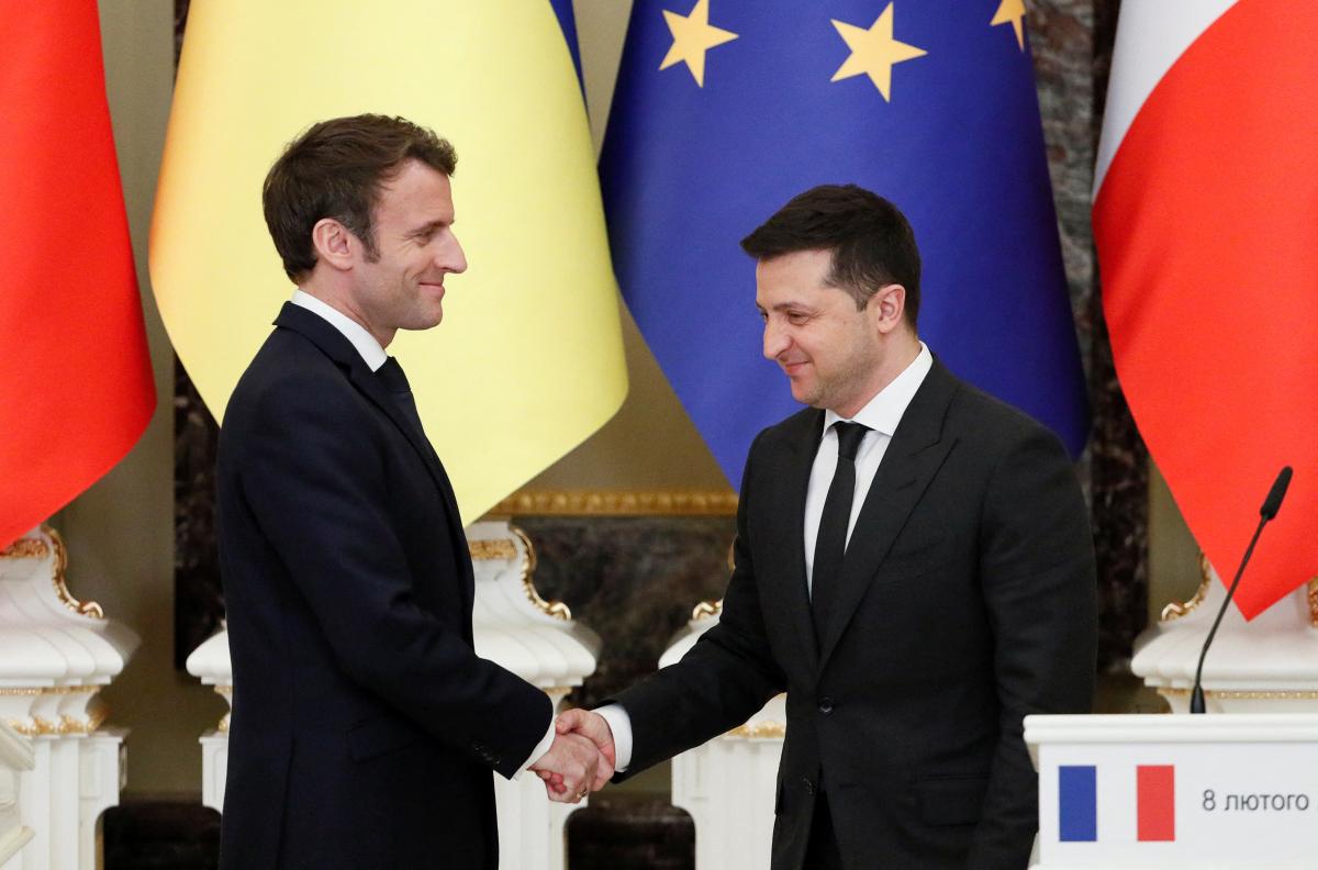 Macron suggested that Ukraine's accession to the EU will take decades / photo REUTERS