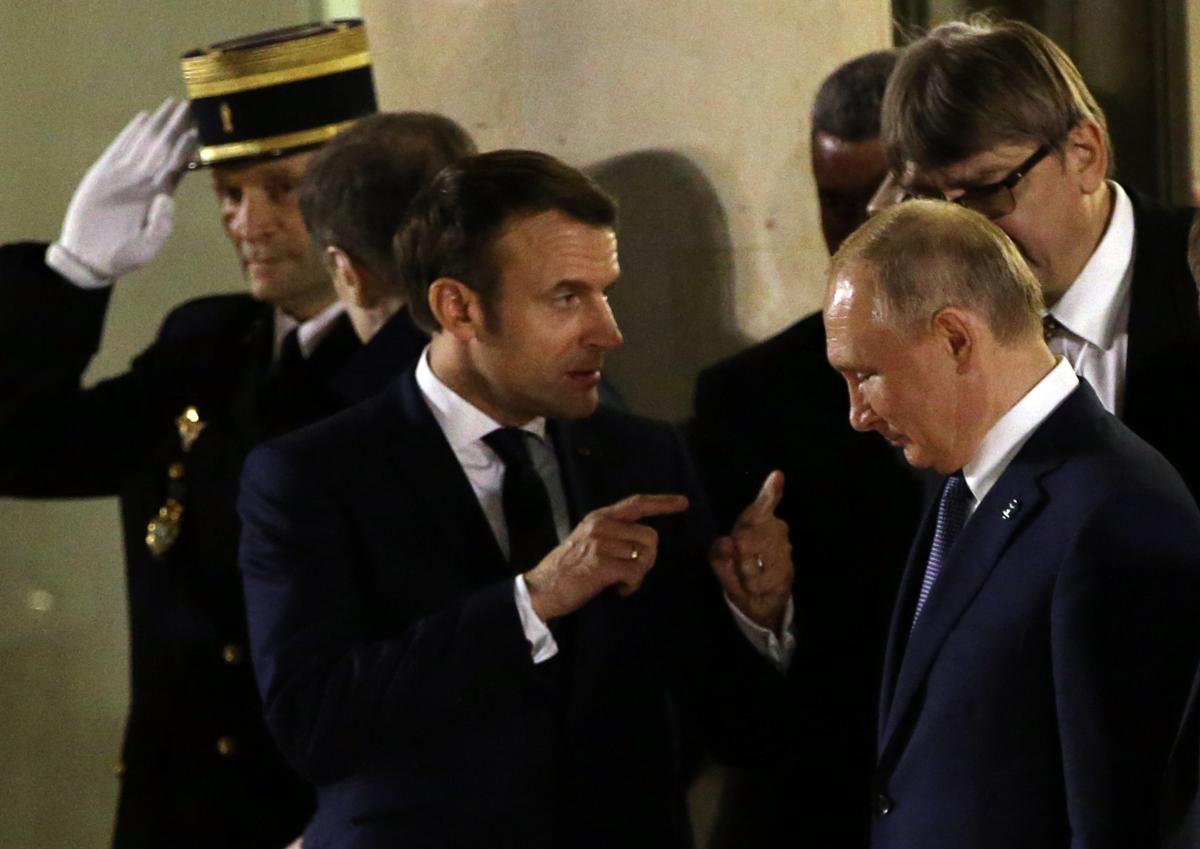 Інший ризик — чи поступиться Франція Путіну у питанні вступу України до НАТО? / getty images