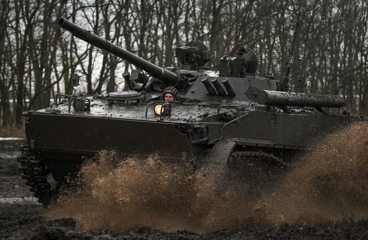 РФ потеряла много танков на украинском фронте / фото REUTERS
