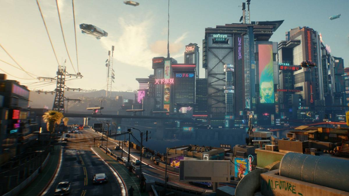 Акробатика сотого уровня: игрок смог забраться на самое высокое здание в Cyberpunk 2077 / фото CDPR