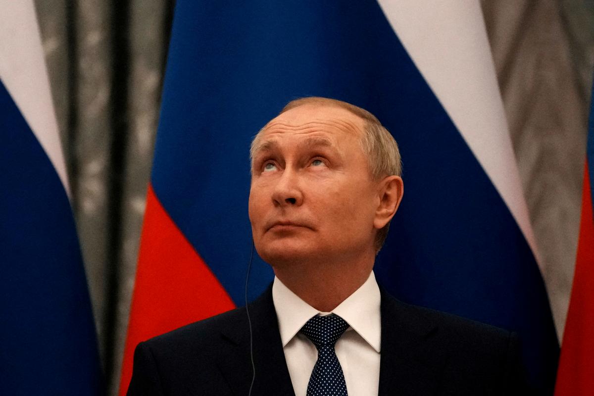 Российский диктатор боится, что ему может прилететь сверху / фото REUTERS