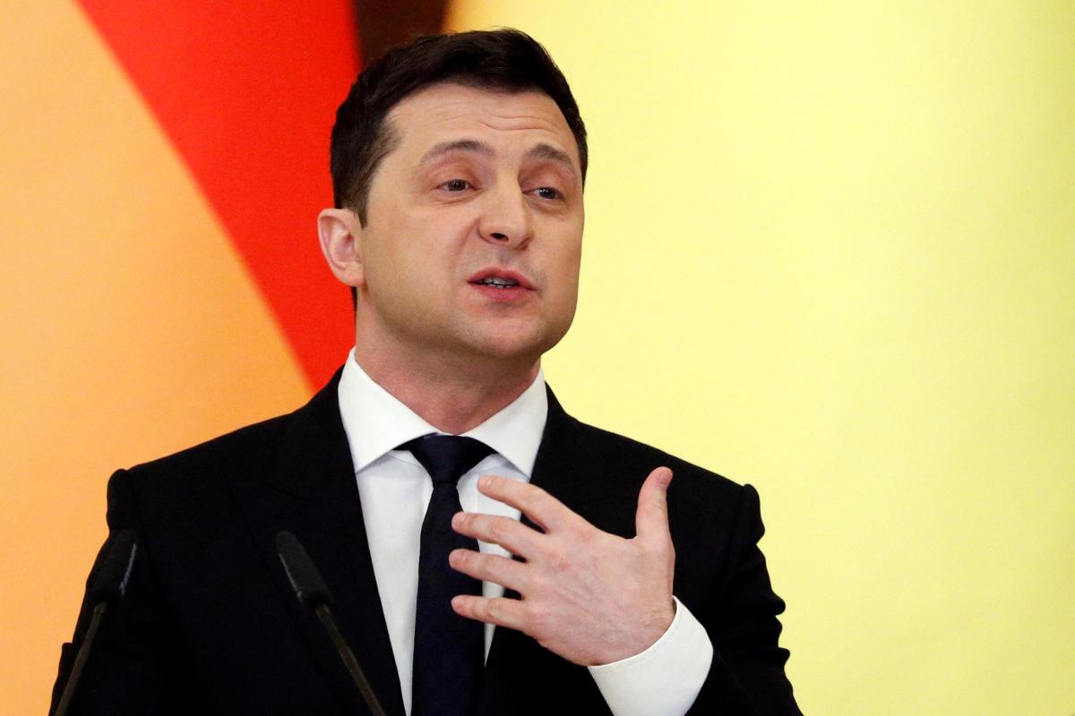 Зеленский подчеркнул, что Украина готова к разговору / фото REUTERS Зеленский подчеркнул, что Украина готова к разговору / фото REUTERS