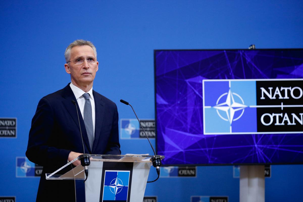Столтенберг избежал прямого ответа на вопрос о вступлении Украины в НАТО / фото REUTERS