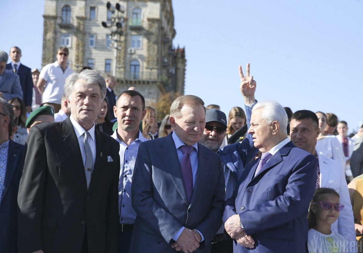 Кравчук, Кучма і Ющенко присоромили підписантів Будапештського меморандуму /фото УНІАН, Володимир Гонтар Кравчук, Кучма і Ющенко присоромили підписантів Будапештського меморандуму /фото УНІАН, Володимир Гонтар