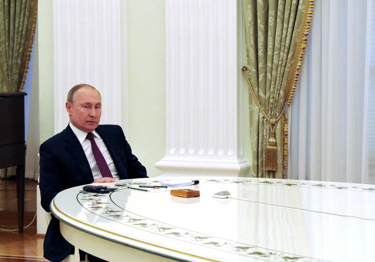 Володимир Путін "штовхає" українців до відкриття "другого фронту", попередили в МВС / фото REUTERS Володимир Путін "штовхає" українців до відкриття "другого фронту", попередили в МВС / фото REUTERS
