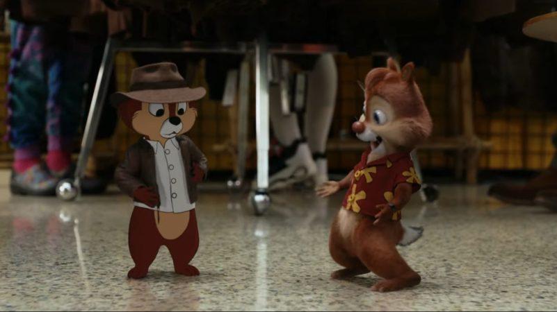 Disney выпустила первый трейлер фильма про Чипа и Дейла / скриншот Disney выпустила первый трейлер фильма про Чипа и Дейла / скриншот