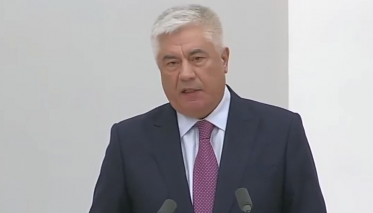 Російський міністр запропонував окупувати весь Донбас / скріншот відео Російський міністр запропонував окупувати весь Донбас / скріншот відео