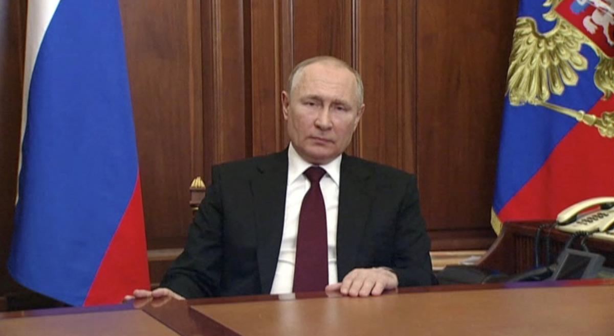 МВД Украины считает, что Путин прячется в бункере / фото REUTERS