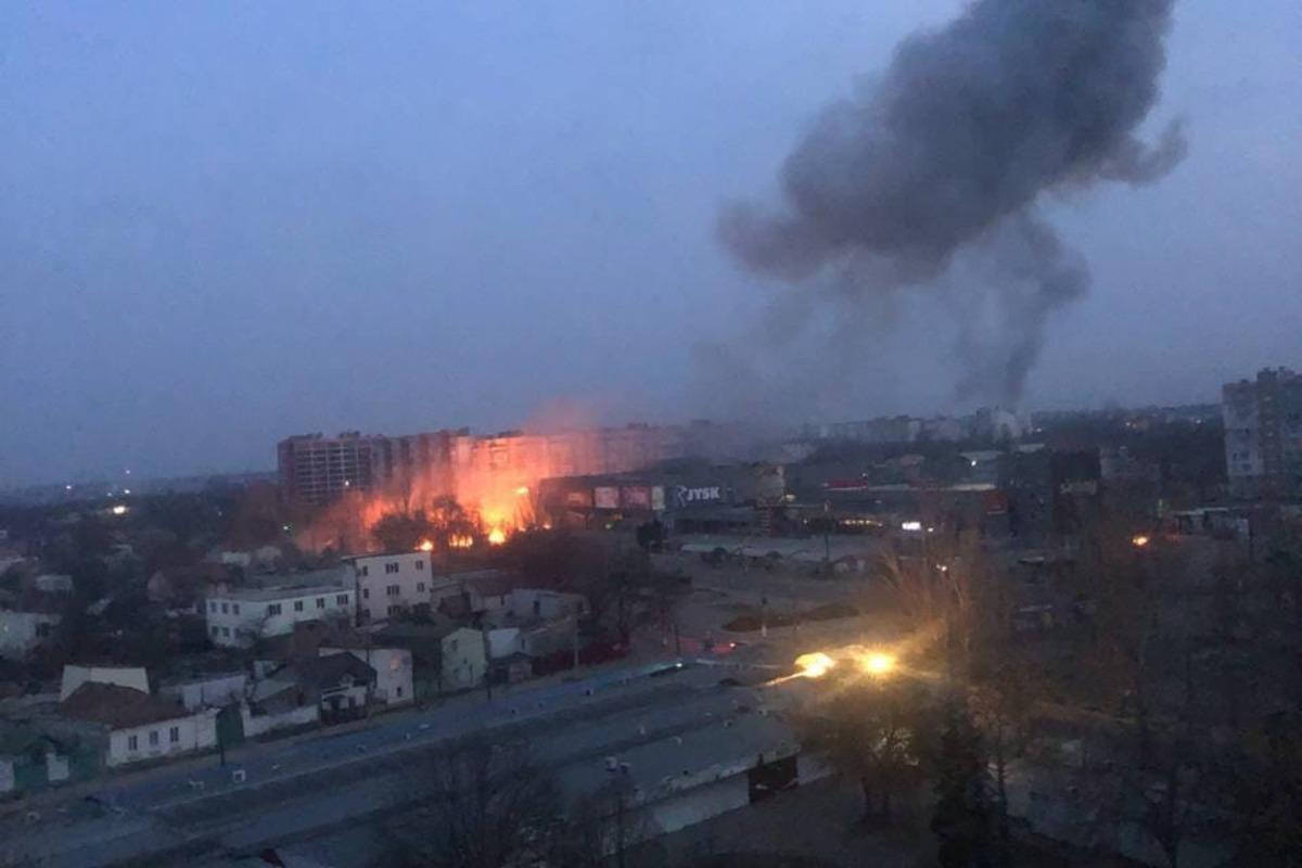 What is the situation in Nikolaev now?  /facebook.com