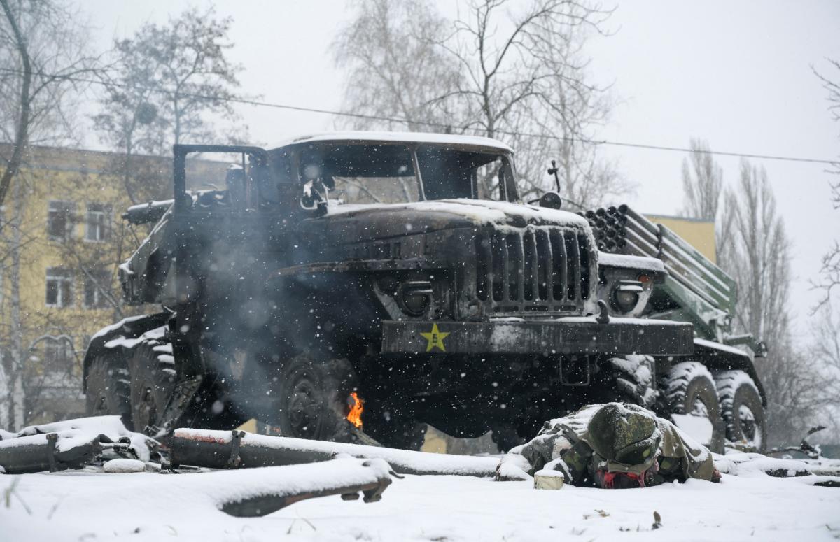 Окупанти не полишають спроб захопити Україну / фото REUTERS