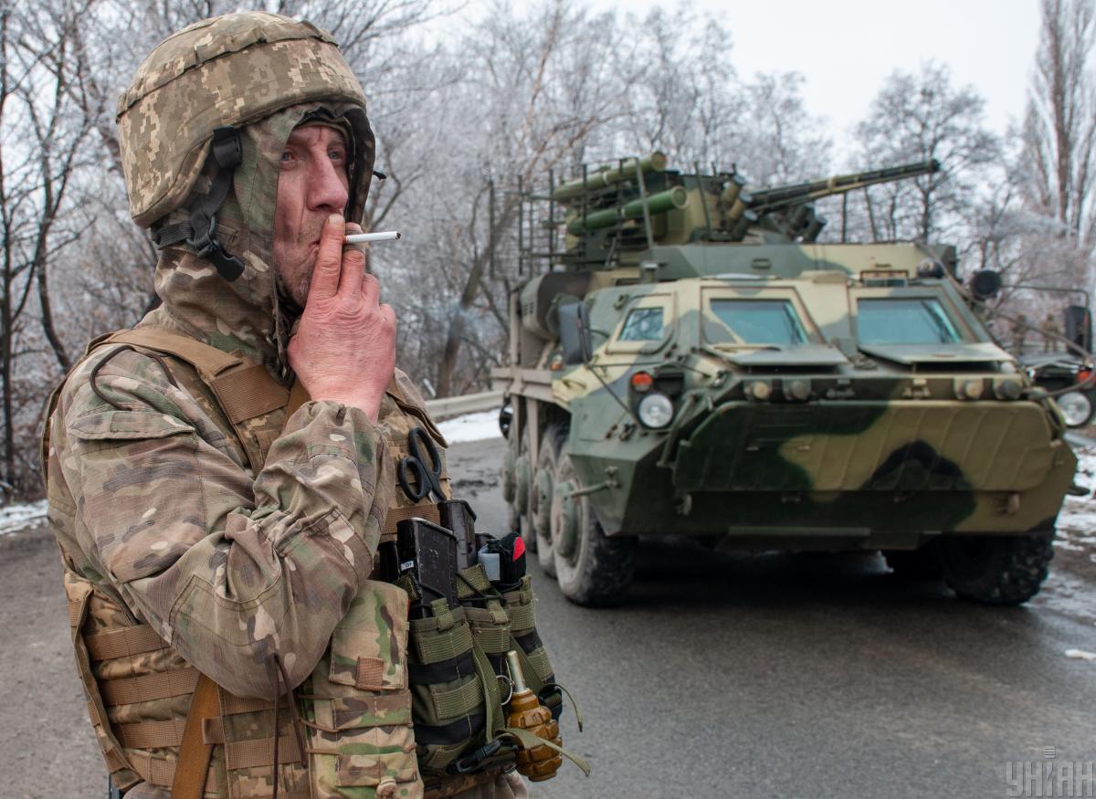 Украинский военнослужащий / фото Мариенко Андрей