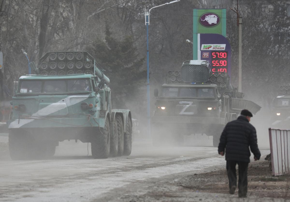 На Черниговщине оккупанты захватили отдел полиции / фото REUTERS
