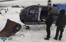 На Закарпатті контрабандисти возили цигарки до ЄС власним сучасним гелікоптером (фото)