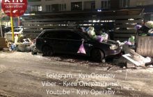 Під Києвом водій припаркував авто біля сміттєвих баків і жорстко поплатився за це (фото)