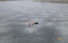 Під Миколаєвом чоловік провалився під лід і дивом вижив після 40 хвилин у крижаній воді