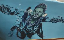 Вражаюча реклама: київське метро розмалювали на честь виходу Horizon Forbidden West