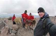 "Мир наизнанку": Дмитрий Комаров покорил легендарный вулкан в Эквадоре (фото, видео)