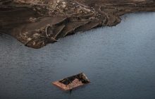 В Іспанії з-під води з'явилося затоплене село-привид (фоторепортаж)
