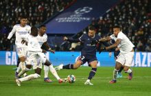 Гол Мбаппе на последних секундах принес ПСЖ победу над Реалом в 1/8 финала ЛЧ (видео)