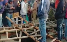 В Индии 13 женщин и детей в разгар свадьбы случайно упали в колодец и погибли (видео)