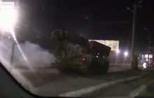 Журналисты рассказали о переброшенной ночью в оккупированный Донецк российской технике