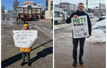 "Ні війні": по всій Росії люди виходять на пікети проти вторгнення в Україну (фото)